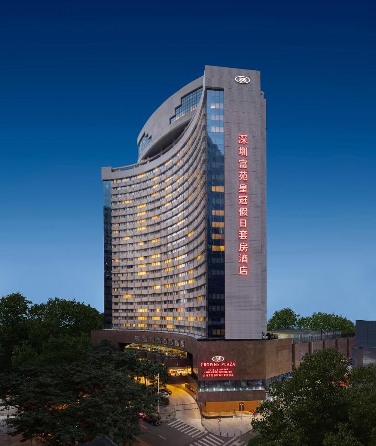 Crowne Plaza Hotel & Suites Landmark Shenzhen, An Ihg Hotel - Nearby Luohu Border, Indoor Heated Swimming Pool, Complimentary Welcome Drink Esterno foto